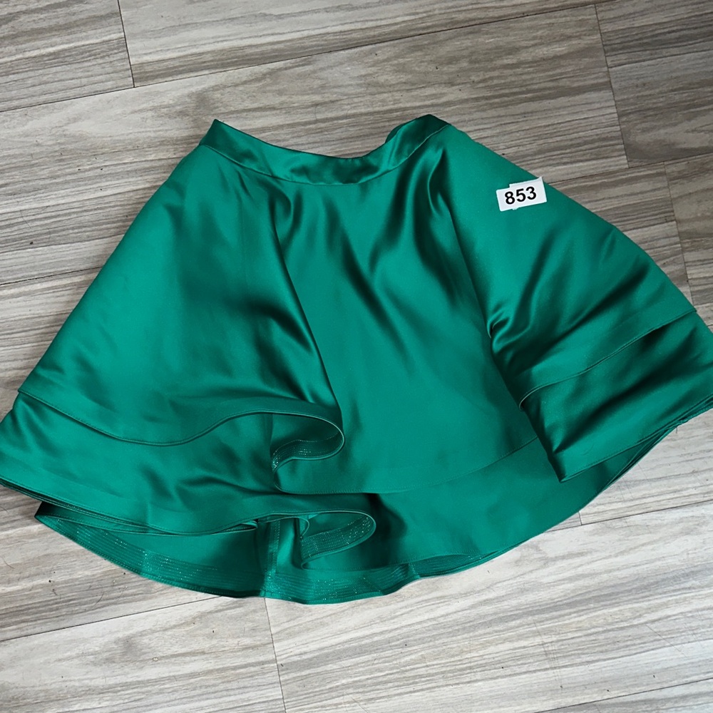 Alyce Paris Vibrant Green Skater Skirt